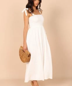 PUP50 For The Bride Miles Wide Leg Jumpsuit - White