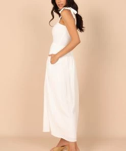 PUP50 For The Bride Miles Wide Leg Jumpsuit - White