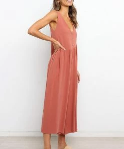 PUP3 Clothing Carson Jumpsuit - Rust