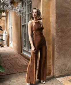 PUP26 Clothing Danica Jumpsuit - Copper