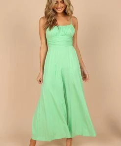 PUP56 Glyph Jumpsuit - Mint Green Clothing