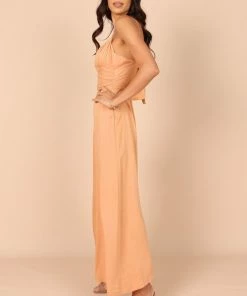 PUP56 Glyph Jumpsuit - Tan Clothing