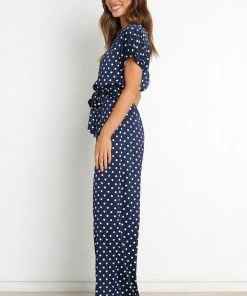 PUP14 Wedding Guest Laura Jumpsuit - Navy