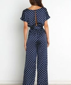 PUP14 Wedding Guest Laura Jumpsuit - Navy