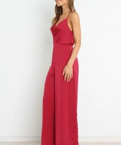 PUP58 Sapphire Jumpsuit - Wine