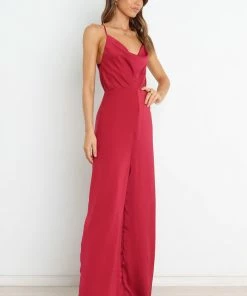 PUP58 Sapphire Jumpsuit - Wine