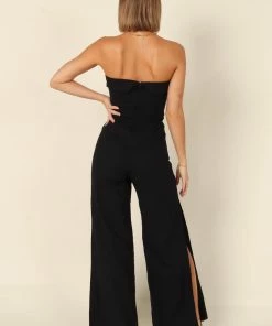 PUP26 Tahari Jumpsuit - Black Clothing