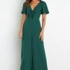 PUP58 Wedding Guest Vara Jumpsuit - Emerald