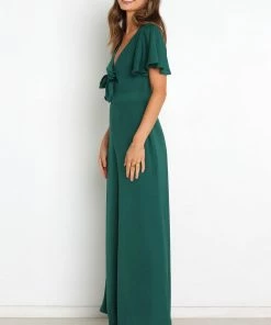 PUP58 Wedding Guest Vara Jumpsuit - Emerald