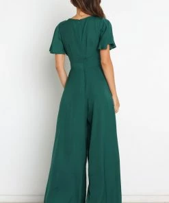PUP58 Wedding Guest Vara Jumpsuit - Emerald