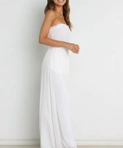 PUP4 Xander Jumpsuit - White For The Bride