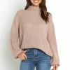 PUP4 Bump Friendly Amelia Knit Sweater - Beige