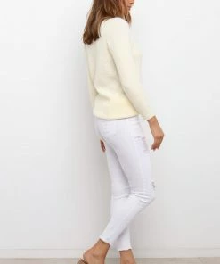PUP15 For The Bride Apach Knit Sweater - Cream