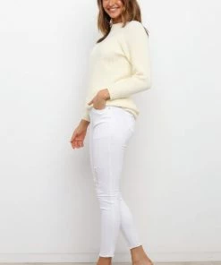 PUP15 For The Bride Apach Knit Sweater - Cream