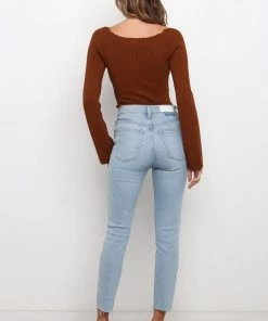 PUP3 Clothing Aquerelle Knit Sweater - Chocolate Brown