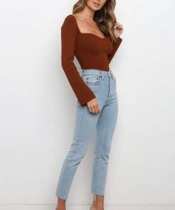 PUP3 Clothing Aquerelle Knit Sweater - Chocolate Brown