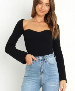 PUP3 Aquerelle Knit Sweater - Black Clothing