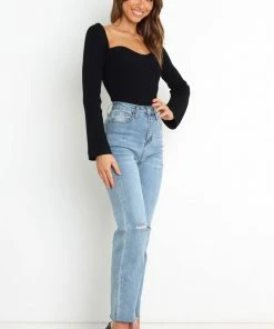 PUP3 Aquerelle Knit Sweater - Black Clothing