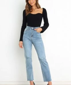 PUP3 Aquerelle Knit Sweater - Black Clothing