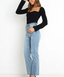 PUP3 Aquerelle Knit Sweater - Black Clothing