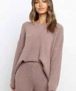 PUP50 Aria Knit Sweater - Mocha