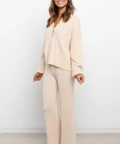 PUP3 Aroha Knit Sweater - Cream Clothing