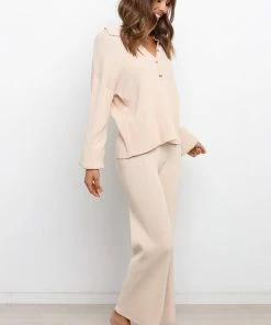 PUP3 Aroha Knit Sweater - Cream Clothing