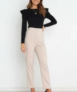 PUP3 Aspen Knit Sweater - Black Clothing