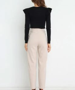 PUP3 Aspen Knit Sweater - Black Clothing