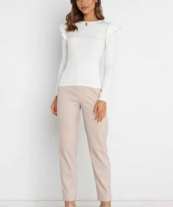 PUP3 For The Bride Aspen Knit Sweater - White