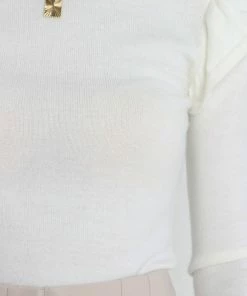 PUP3 For The Bride Aspen Knit Sweater - White