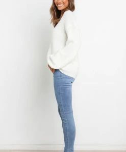 PUP4 Ayita Knit Sweater - White For The Bride