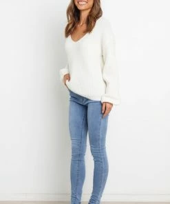 PUP4 Ayita Knit Sweater - White For The Bride