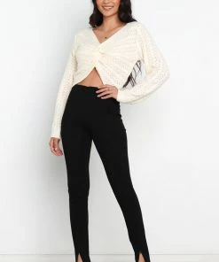 PUP14 Baylor Knit Sweater - White