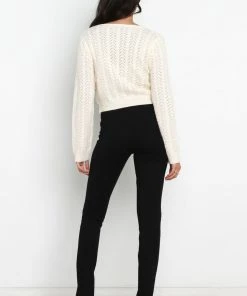 PUP14 Baylor Knit Sweater - White