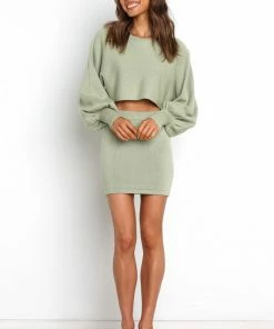 PUP30 Beni Knit Sweater - Green