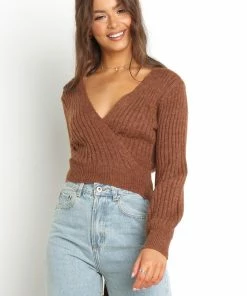 PUP4 Clothing Brother Knit Sweater - Chocolate Brown