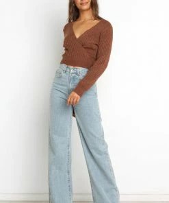 PUP4 Clothing Brother Knit Sweater - Chocolate Brown