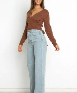 PUP4 Clothing Brother Knit Sweater - Chocolate Brown