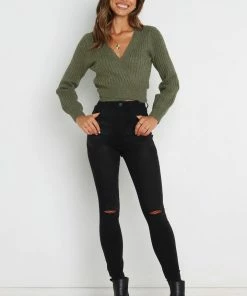 PUP4 Brother Knit Sweater - Emerald