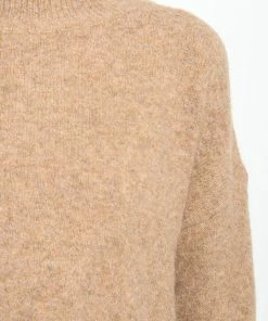 PUP5 Brumby Knit Sweater - Brown Clothing