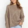 PUP42 Buckland Knit Sweater - Taupe