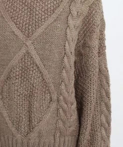 PUP42 Buckland Knit Sweater - Taupe