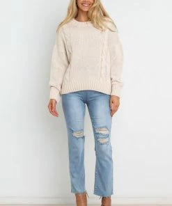 PUP4 Cammy Knit Sweater - Cream Bump Friendly