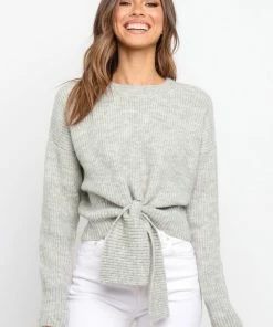 PUP44 Clothing Captivate Knit Sweater - Green