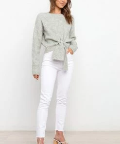 PUP44 Clothing Captivate Knit Sweater - Green