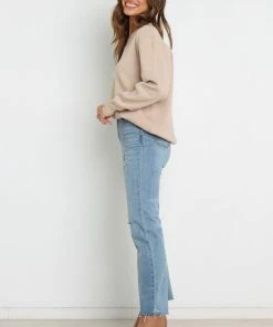 PUP4 Carla Knit Sweater - Beige