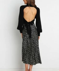 PUP4 Cerio Knit Sweater - Black Clothing