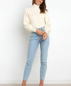 PUP4 Clothing Cerio Knit Sweater - Cream