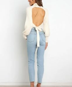 PUP4 Clothing Cerio Knit Sweater - Cream